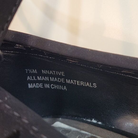 NICOLE NUBUCK FAUX SUEDE WOMEN"S ROUND TOE WEDGE HEEL SHOE - Picture 12 of 14